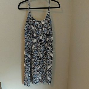 Old Navy bird print tank dress